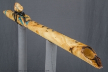 Yellow Cedar Burl Native American Flute, Minor, Mid G-4, #K29A (5)